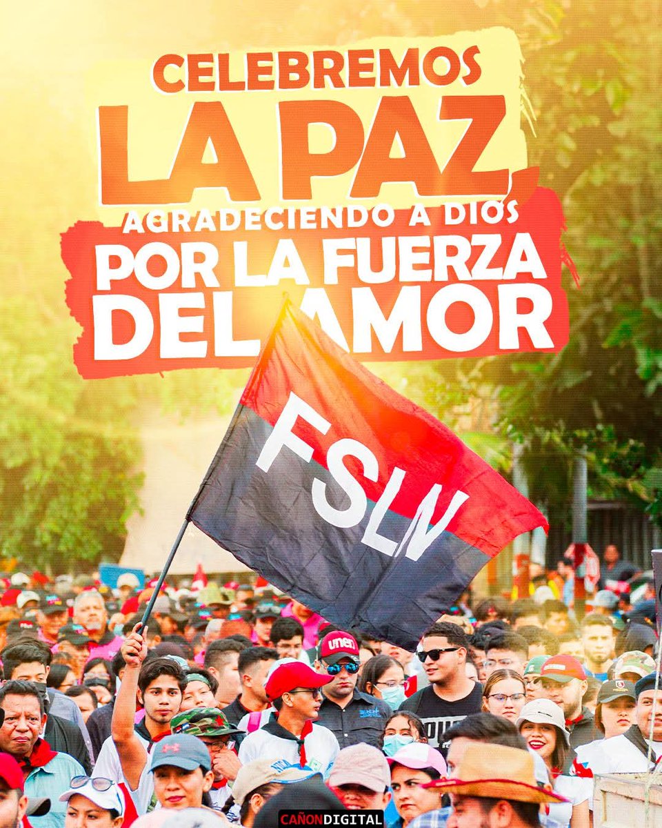 🚨Iniciamos el mes de abril. Y para #Nicaragua significa amor, paz, prosperidad. Significa  𝐃𝐈𝐎𝐒 𝐂𝐎𝐍 𝐍𝐎𝐒𝐎𝐓𝐑𝐎𝐒, pues somos gente de paz, de bien y seguimos avanzando de la mano de Dios  y de este buen gobierno.
#FSLNAbrilVictorioso
#NoPudieronNiPodrán 
#PLOMO19