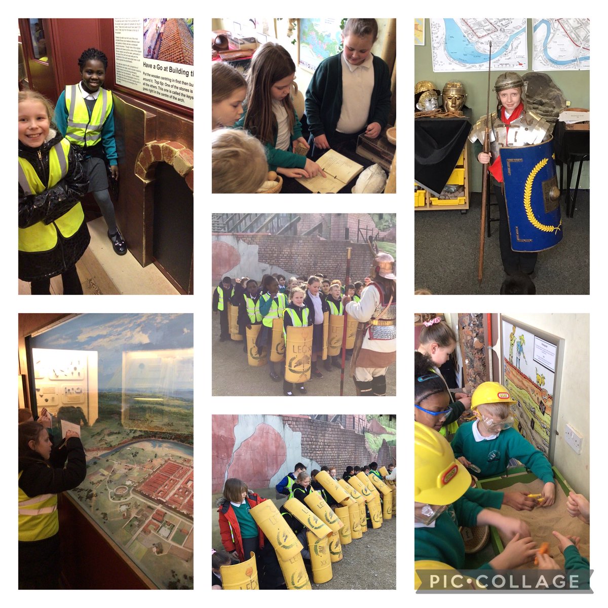 Year 4 had a great trip to Chester. They were able to learn all about The Romans 🕊
