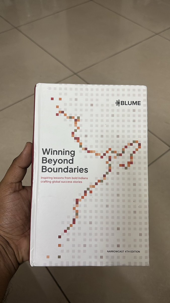 sleepyhead148's tweet image. So @NishantSingh021 sent me snippets from this book and I ended up getting it. Quite a fascinating read thus far. Amazing research and tidbits in here.

 @BlumeVentures 👏👏