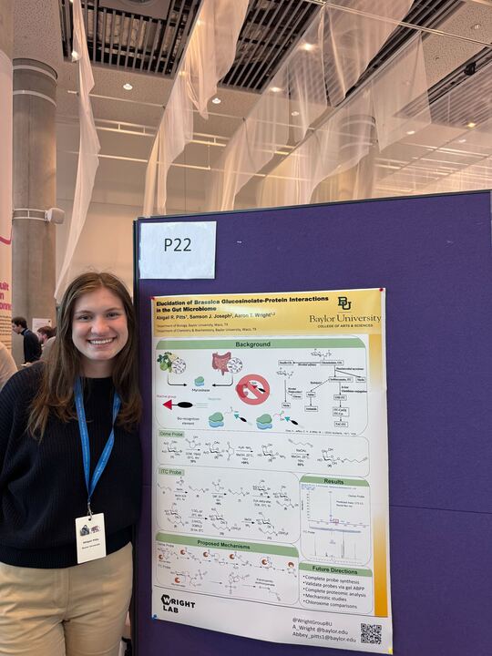 Aaron Wright (@wrightgroupbu) on Twitter photo <a href="/WrightGroupBU/">Aaron Wright</a> undergrad Abigail Pitts won a best poster award <a href="/abpp2025london/">abpp2025</a> Well done Abby! <a href="/BiologyBaylor/">Baylor Biology</a> #abpp <a href="/WrightGroupBU/">Aaron Wright</a> undergrad Abigail Pitts won a best poster award <a href="/abpp2025london/">abpp2025</a> Well done Abby! <a href="/BiologyBaylor/">Baylor Biology</a> #abpp