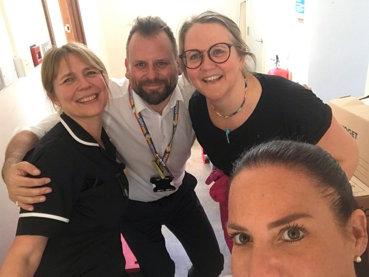 Fab team today doing the best clearing out ( AKA decommissioning 🤣) despite all being a tad tired 😴 🥵