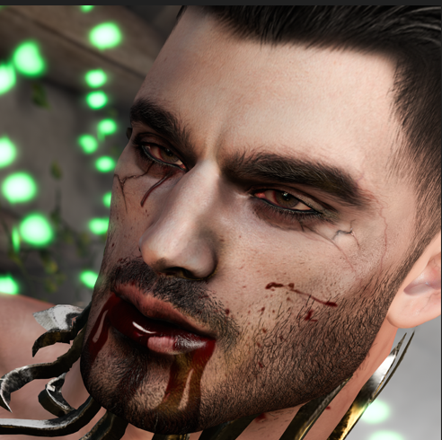 leaning towards this for my vampire idk i like this face better than the other one?  #SecondLife