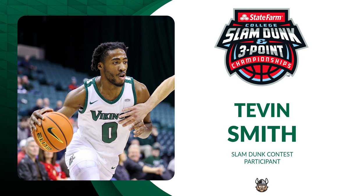 Cleveland State Menโs Basketball ๐ (@csu_basketball) on Twitter photo Excited to announce that <a href="/Tevobuckets/">Tevin Smith</a> has been selected to participate in the 2025 State Farm College Slam Dunk Championship on Thursday night as part of Final Four Weekend!
๐ - bit.ly/4hXkjJs
#GoVikes Excited to announce that <a href="/Tevobuckets/">Tevin Smith</a> has been selected to participate in the 2025 State Farm College Slam Dunk Championship on Thursday night as part of Final Four Weekend!
๐ - bit.ly/4hXkjJs
#GoVikes