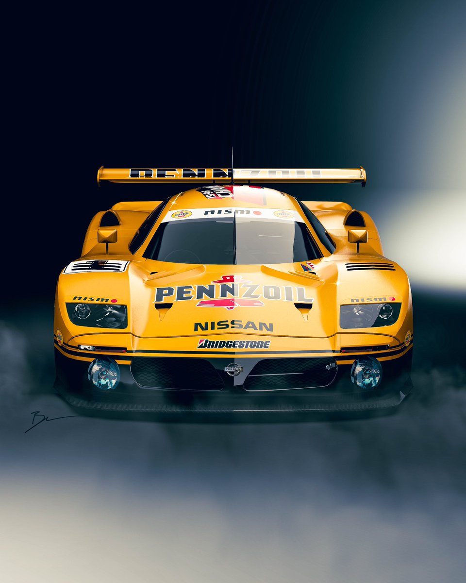 MAKE NISSAN GREAT AGAIN
What if! @pennzoil <a href="/NISMO/">Nissan NISMO</a> 

#r390gt1 #GT1 #nismo #lemans #nissan #lemansheroes #ErikCOMAS #becauseracecar #savethemanuals #pennzoil #supercars