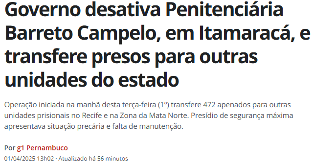 joulefenton's tweet photo. Depois de anos de promessas vazias das gestões do PSB, Raquel Lyra finalmente tornou realidade a demanda dos moradores e turistas de Itamaracá e desativou a penitenciária local. Agora a ilha finalmente pode sonhar em voltar a ser um destino turístico importante como já foi um dia https://t.co/EK3esNvUGF