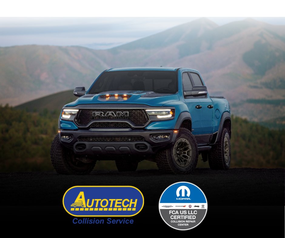 AutotechCollSvc's tweet image. Our shop is proud to be OEM Certified for RAM Trucks, which means we've met the rigorous standards set by RAM to ensure your truck gets the best care possible. With our certification, you can trust that your vehicle is in expert hands.