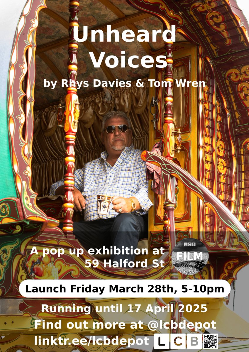 The Format Film 2025 season in continues in Leicester with a brand new pop up venue at 59 Halford St which is hosting Unheard Voices by Rhys Davies and Tom Wren as part of <a href="/lcbdepot/">LCB Depot</a> Film 2025 and <a href="/formatfestival/">FORMAT Festival</a>

lcbdepot.co.uk/event/film2025/
