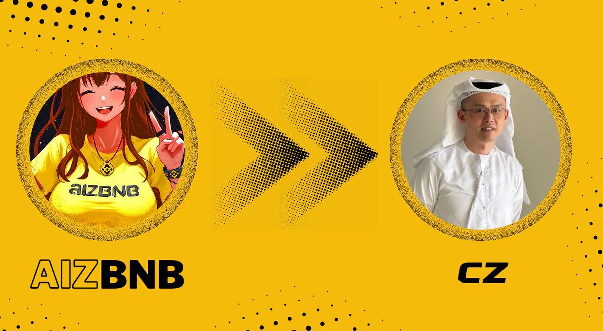aiz_bnb's tweet photo. @cz_binance just became an AizBNB holder!!! we have airdropped him 1%

https://t.co/D0K9HWC1WK https://t.co/QnAglHFh79