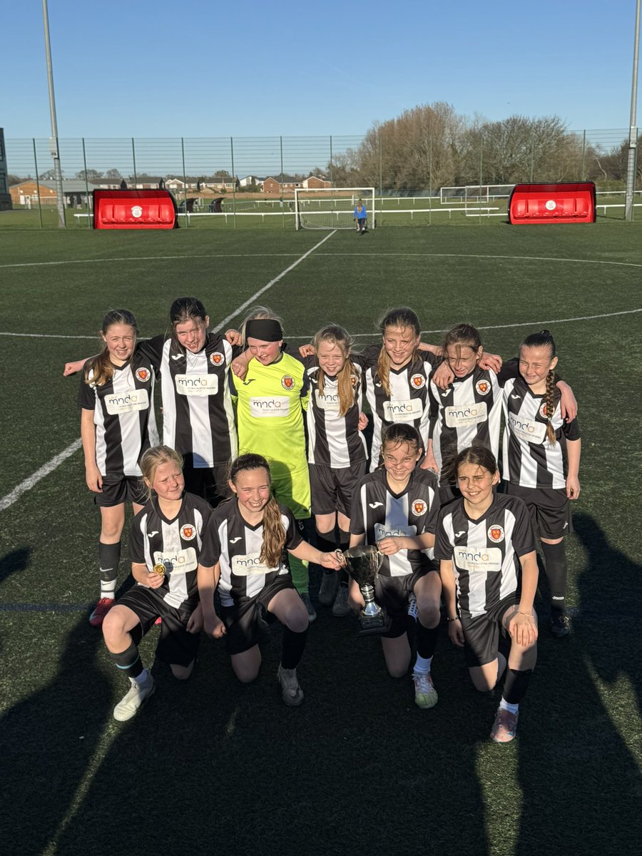 nsfagirls's tweet photo. To the victors go the spoils!

A thumping header from Aaliyah is enough to give us victory over North Tyneside and claim the North East Inter Associations League!

#howaythelasses

⚫️⚪️⚫️⚪️⚫️⚪️⚫️⚪️⚫️⚪️⚫️⚪️⚫️⚪️⚫️ https://t.co/6zA5ugJODr