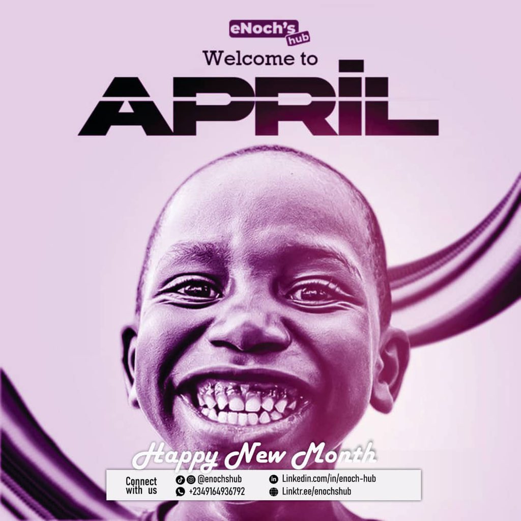 eNochsHub's tweet photo. Happy New Month!💜

Let's make APRIL productive and creative! ✨

#HappyNewMonth 
#April https://t.co/T7wOVRvTM5
