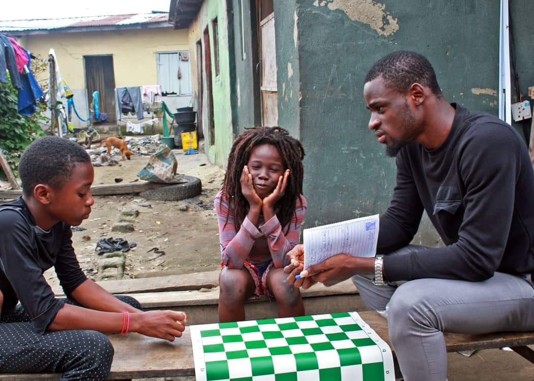 Seven years ago, I made the most important decision of my life—to share my chess talent as a gift to children who become victims of their parents poverty.

It took a lot of hard sacrifices to stay with this singular vision when no one was watching . now we’re inspiring the world.