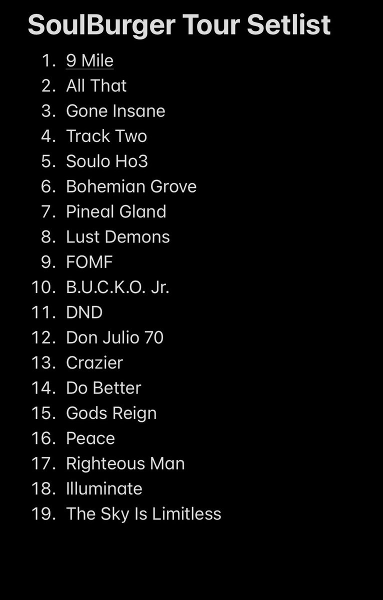 bigmiddlesiss's tweet image. Reworked the order on a few but please bless the ppl soon🙏🏽 #SoulBurgerTour #LLDB 🍔

Today would be the perfect day to announce it.