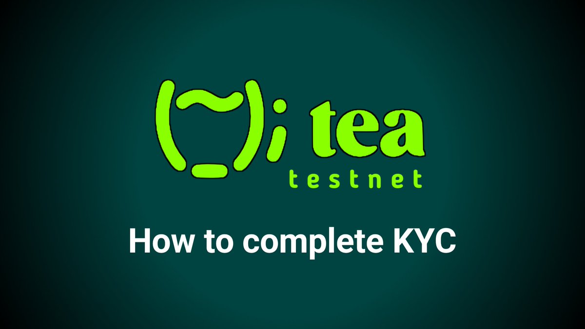 airdrop__spot's tweet photo. How to complete Tea testnet KYC using #zkPass attestation
Here's a video guide:
https://t.co/0aSH3uaIzp
Do Like and Subscribe if you find it helpful 🫶
.
.
#teatestnet #teatestnetkyc #teatestnetkyctutorial https://t.co/PB2cwafCoC