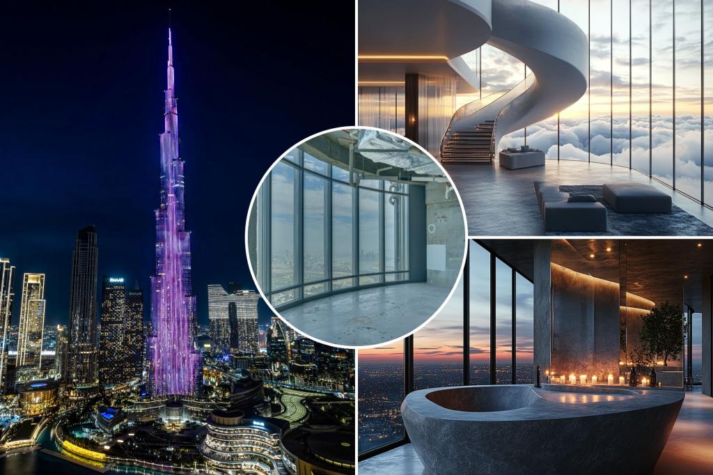 nypost's tweet photo. Inside a $49M penthouse in the world’s tallest building: ‘It’s called ‘Sky Palace’ because you’re above the clouds’ https://t.co/HWRSj9eHtl https://t.co/4ZaCiqnUw7