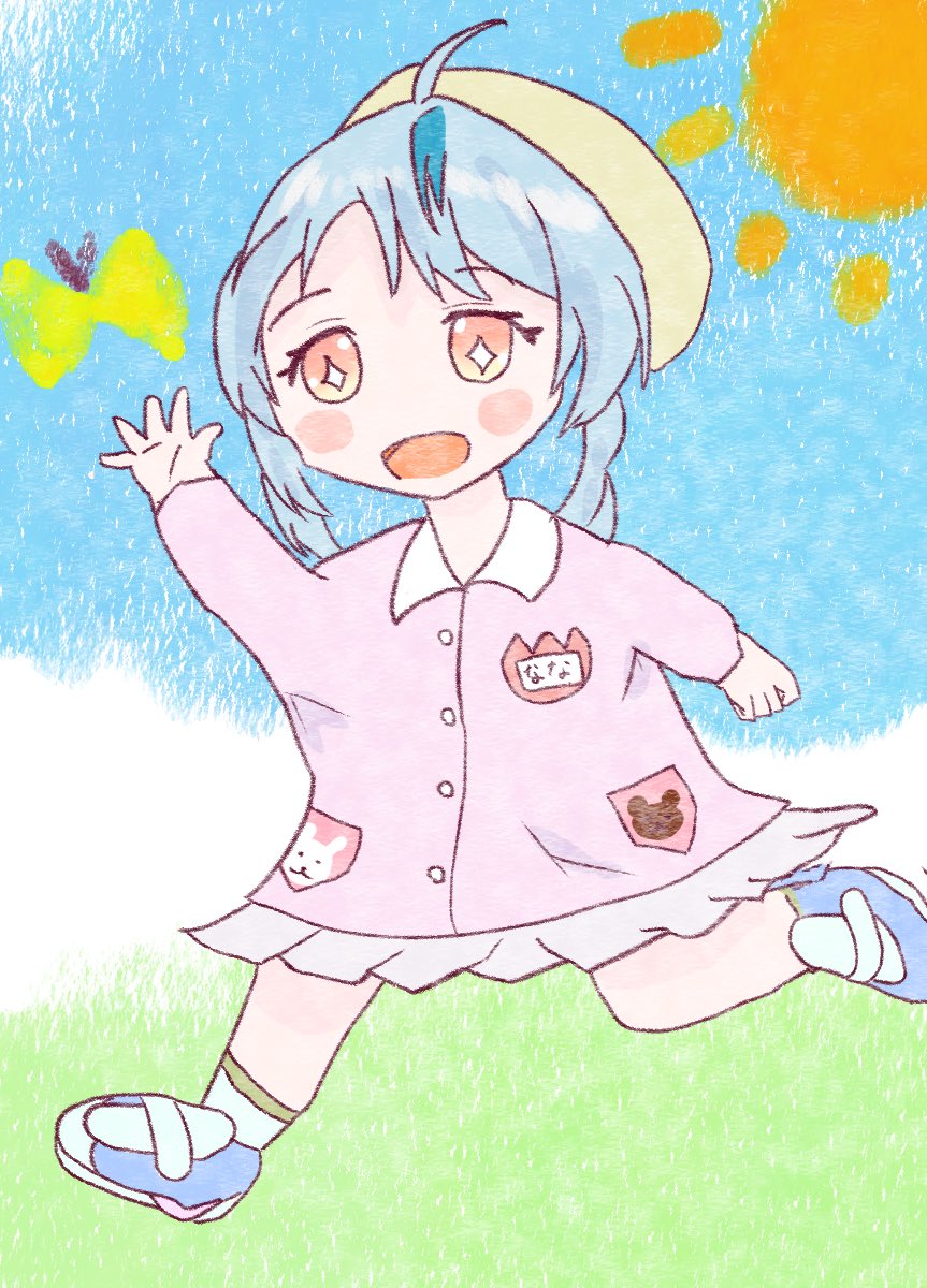 「もう過ぎたけど…幼稚園児ななたま可愛かった… #珠乃イラスト 」|ル･マンド🥐🐏WD@イラスト修行中のイラスト