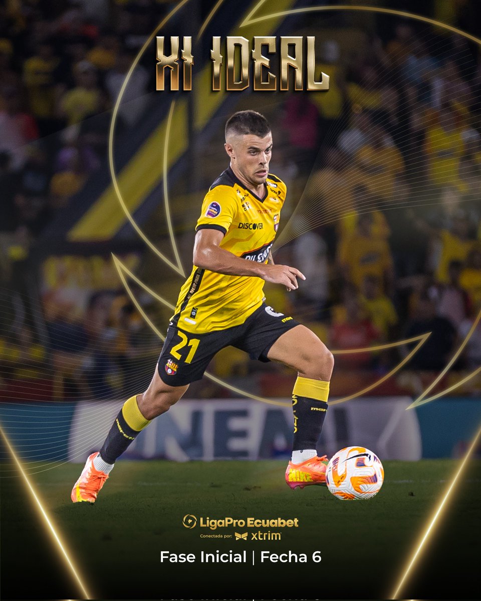 BarcelonaSC's tweet image. Joaquín Valiente, forma parte del XI ideal de la #Fecha6 en la #LigaProEcuabet ⚽️✍️

#BarcelonaSomosTodos