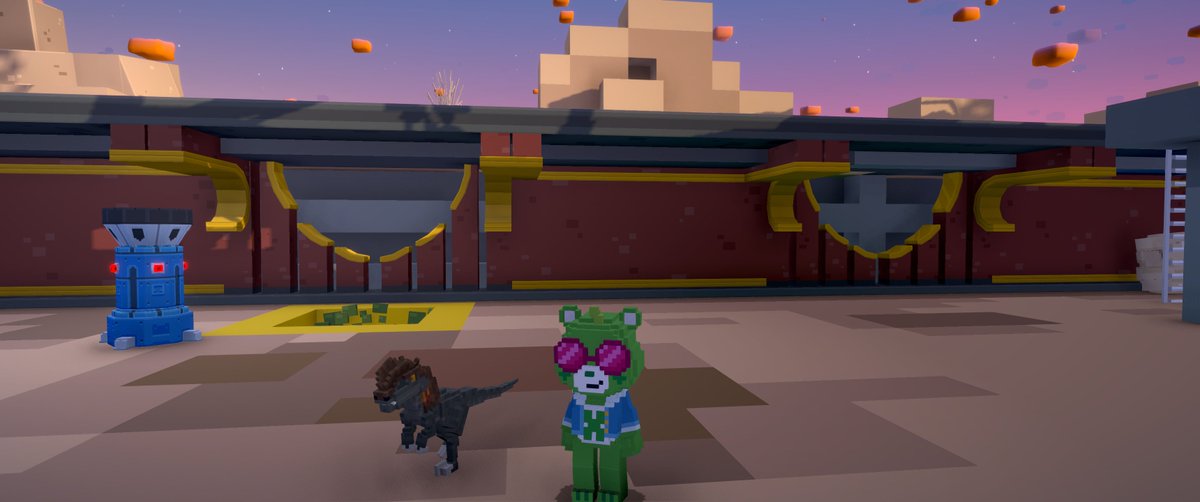 VoxMakerMarc's tweet photo. Caring for my Dinosaur in Jurassic World: Dinosaur Preserve in
@TheSandboxGame
https://t.co/nA7LyGCinn #AlphaSeason5 #sandfam https://t.co/qzTqAhrwG0