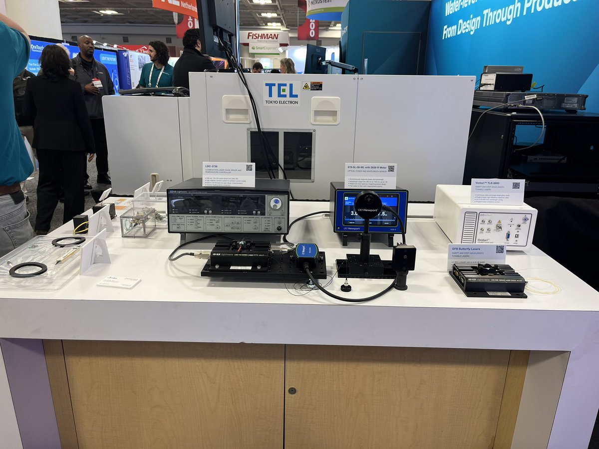 OFC is officially open at **Moscone Center**! Stop by **MKS booth 6245** to check out the latest innovations. See you there! 👀 #OFC2025 #TechInnovation #Laser