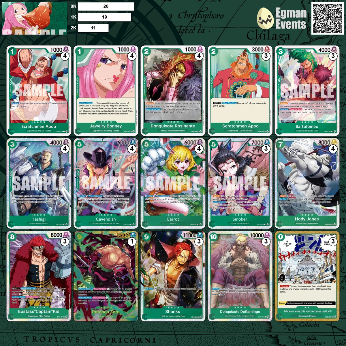 This is the list I played: