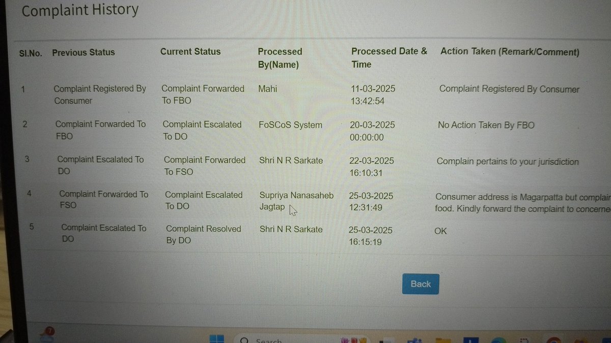 ca_mahananda's tweet photo. @fssaiindia @fssai @Fssailicense @fssaicertificat   Im not sure what kind of Fssai complaint resolution is this? Can someone decide this? Please note ticket no 1277974048 https://t.co/ushvpAwwI2