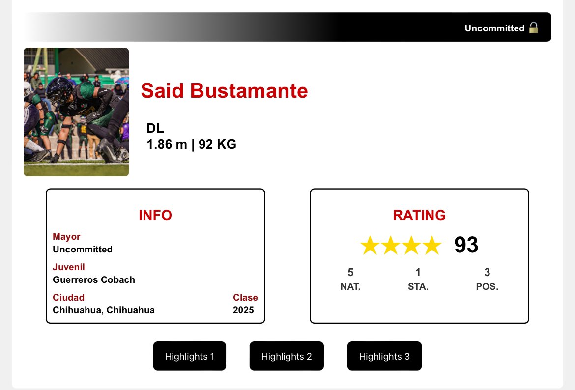 Football Rank MX tweet media