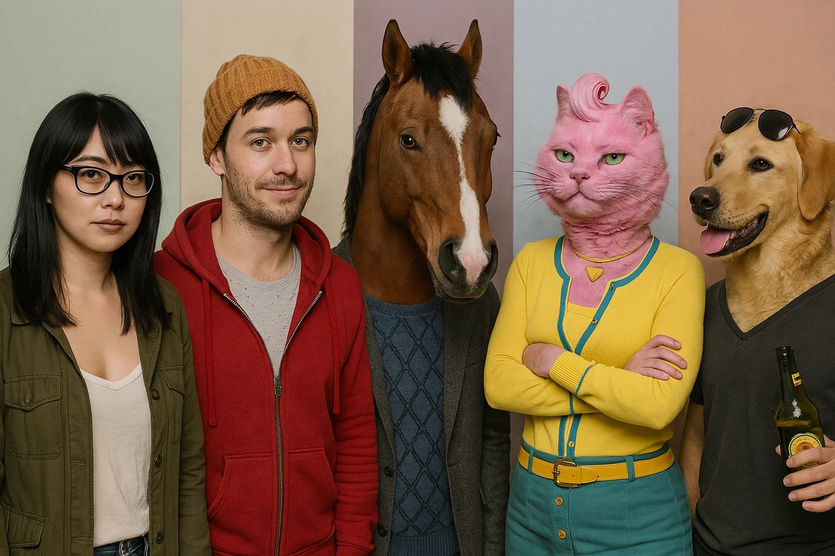 mooniesings's tweet photo. #BoJackHorseman #ChatGPT #soraArt https://t.co/cPIn1IHHP7