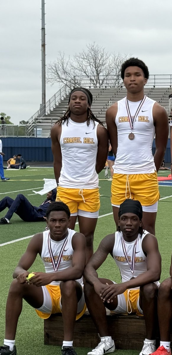 2025 District 16-AAAA Track &amp; Field 

Area Qualifiers 
⚡️⚡️⚡️4x100 🥉3rd Place