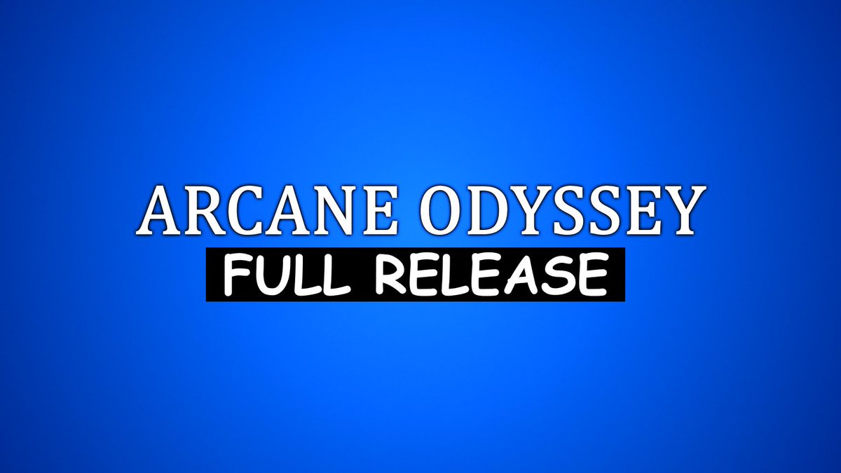 Arcane Odyssey tweet media