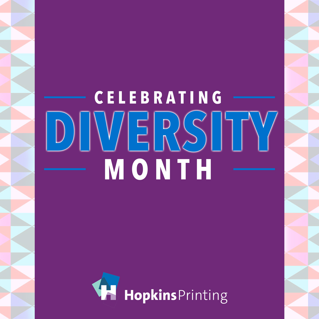 At Hopkins Printing, we believe diversity makes every print job brighter! Celebrating different perspectives helps us create even more innovative solutions for our clients.

 #Hopkins #printing #DiversityMonth