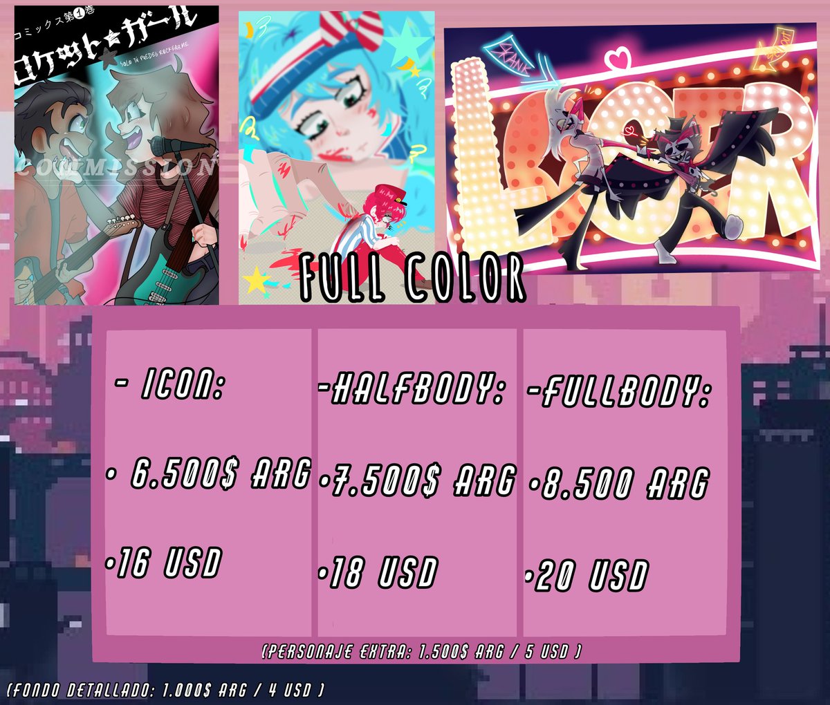 ChocoKat23's tweet photo. I'm uploading my commission table here to pin it to my profile ✨

#commission #commissionsopen #ComisionesAbiertas #commissions https://t.co/rPy2bzNHm6