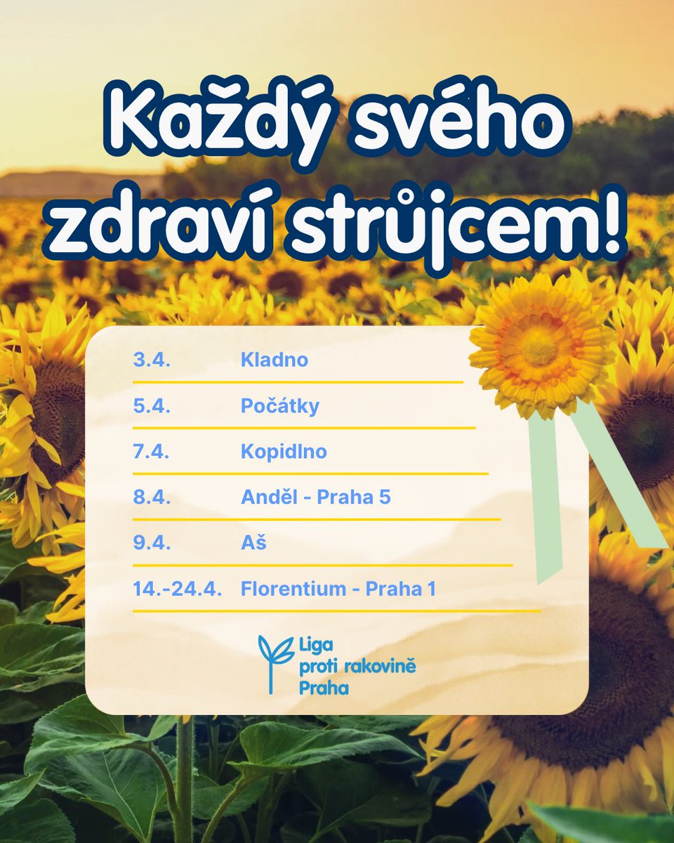 Liga proti rakovině Praha tweet media