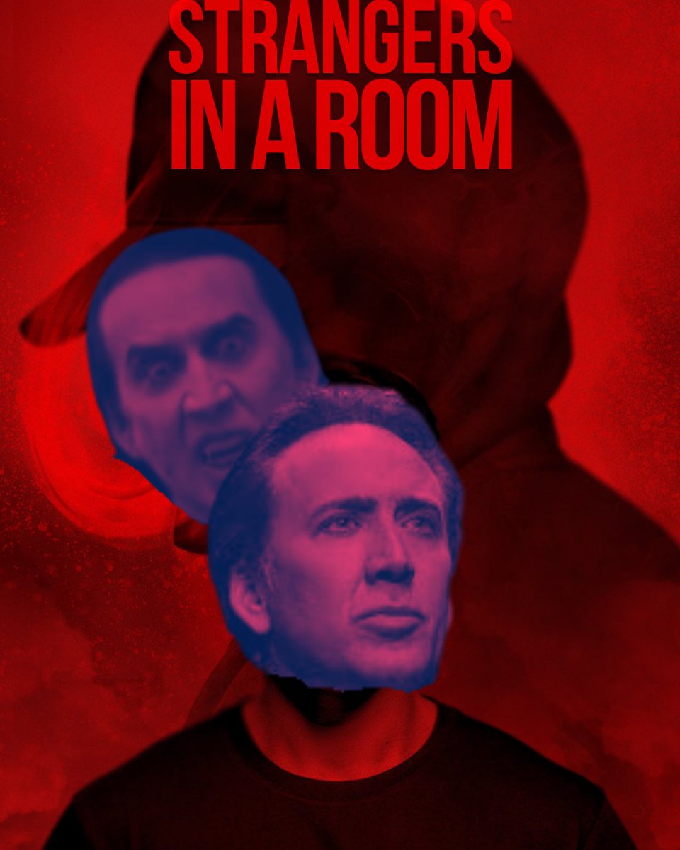 StrangersInARoom (@room_strangers) on Twitter photo <a href="/HighballTV/">Highball.TV</a> is proud to announce The #NicCageCut — a bold cinematic experiment where #NicolasCage plays every character in our original films.
🤩 Strangers in a Room — Cage auditions for Cage, confronts Cage, is haunted by Cage.
Happy #AprilFools <a href="/HighballTV/">Highball.TV</a> is proud to announce The #NicCageCut — a bold cinematic experiment where #NicolasCage plays every character in our original films.
🤩 Strangers in a Room — Cage auditions for Cage, confronts Cage, is haunted by Cage.
Happy #AprilFools