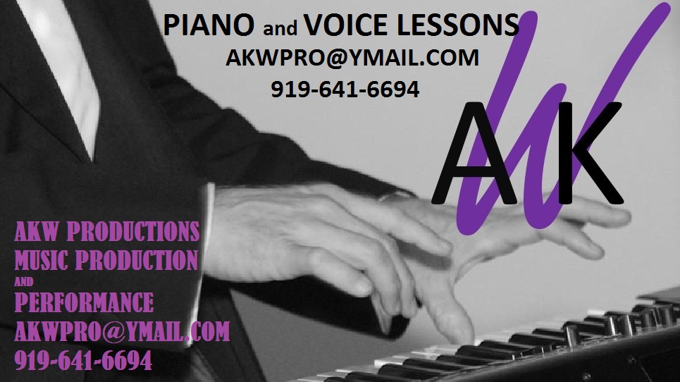 Kris Whitenack offers local music lessons in piano, voice, drums, music theory… akwproduction.com
#musiclessons #musiclessonsforkids #musiclessonsforallages