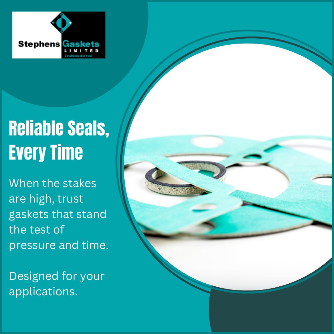 stephensgaskets's tweet image. Built to Handle Pressure

Our gaskets ensure a tight seal and withstand the toughest conditions in any application.

Find the perfect gasket for your needs: stephensgaskets.co.uk/gaskets?utm_ca…

#HighPressureGaskets #StephensGaskets #ReliableSolutions #PrecisionEngineering