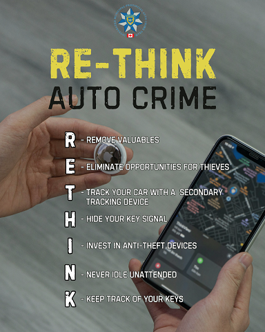 BCRCMP's tweet image. #BCRCMP -  April is Auto Crime Enforcement Month bit.ly/4j6Fv0u