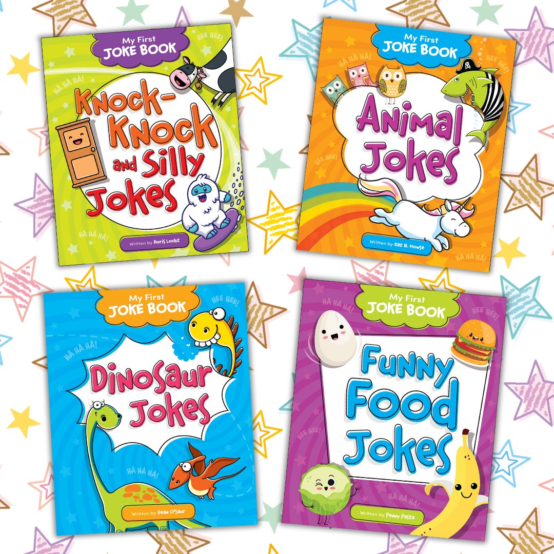 SequoiaKids's tweet photo. Kids will laugh and learn with this hilarious six-book series! Packed with joke-writing tips, funny facts, and silly history tidbits, it’s the perfect way to build literacy skills while having fun. https://t.co/pnnquNKKLC