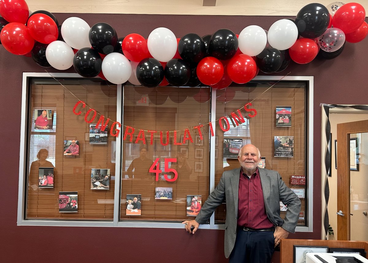 The Man, the Myth, YOUR State Farm Agent for 45 years. Help us celebrate this major milestone today from        2-4 pm at 100 NW Renfro St Burleson, Tx.