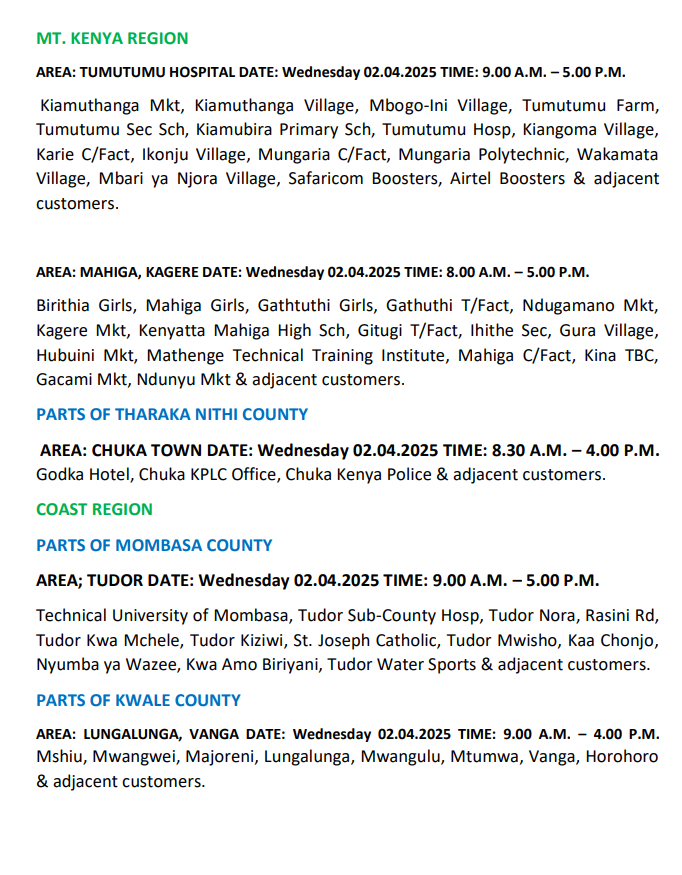 Kenya Power tweet media