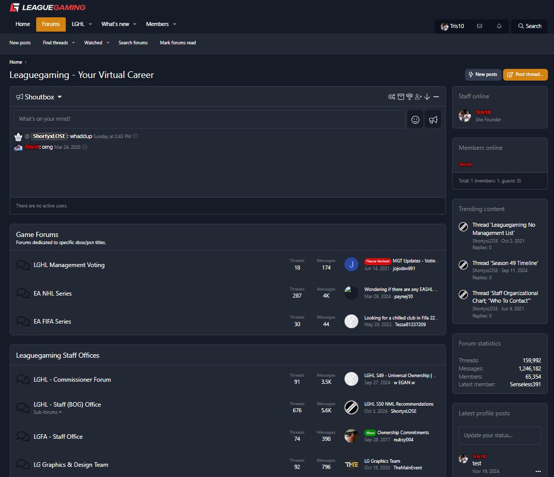 We hate April fools, so this is 💯 real. 

We are completely redeveloping our website, logo and LG platform.

Read more @ 
leaguegaming.com/forums/index.p…