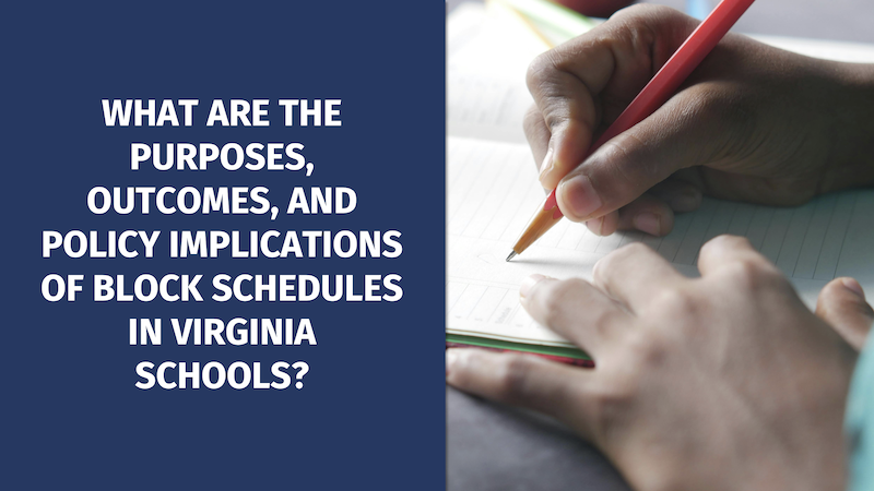 RichmondMERC (@richmondmerc) on Twitter photo New MERC Research Brief: Block Schedules in Virginia - mailchi.mp/vcu/mercblocks… New MERC Research Brief: Block Schedules in Virginia - mailchi.mp/vcu/mercblocks…