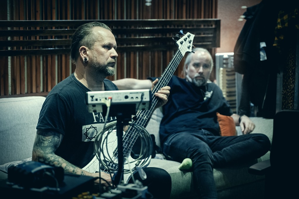 Mikko is eagerly waiting to complete the rhythm section! Stay tuned. 🤘

#omniumgatherum