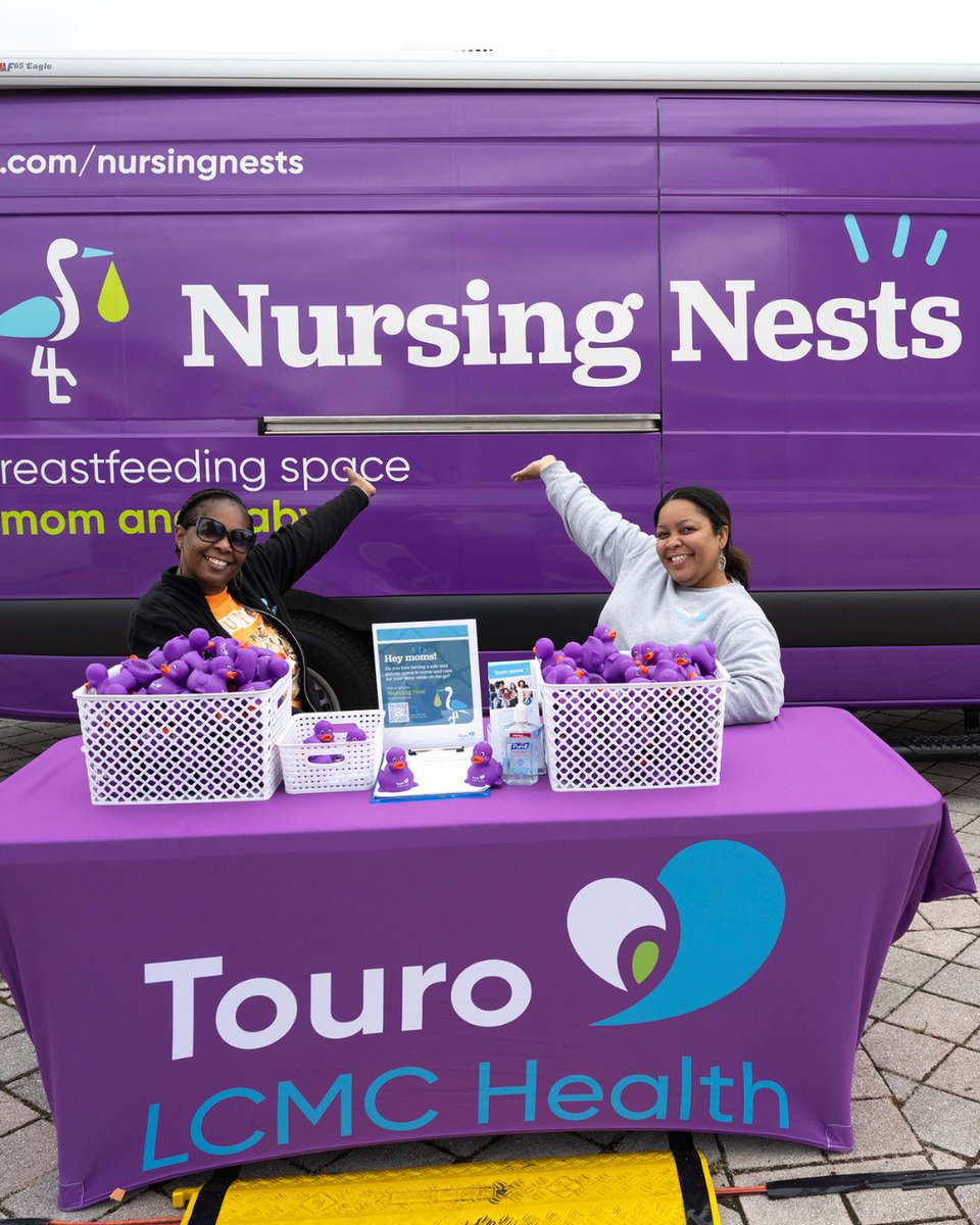 FQFestNOLA's tweet image. Bringing your little one to French Quarter Fest? The Touro Nursing Nest, provided by @lcmchealth, our official healthcare partner, offers a safe, comfortable space for parents to feed and care for their babies.
#FrenchQuarterFest #FQFest25 #LCMCHealth #KeepingYouWellNOLA