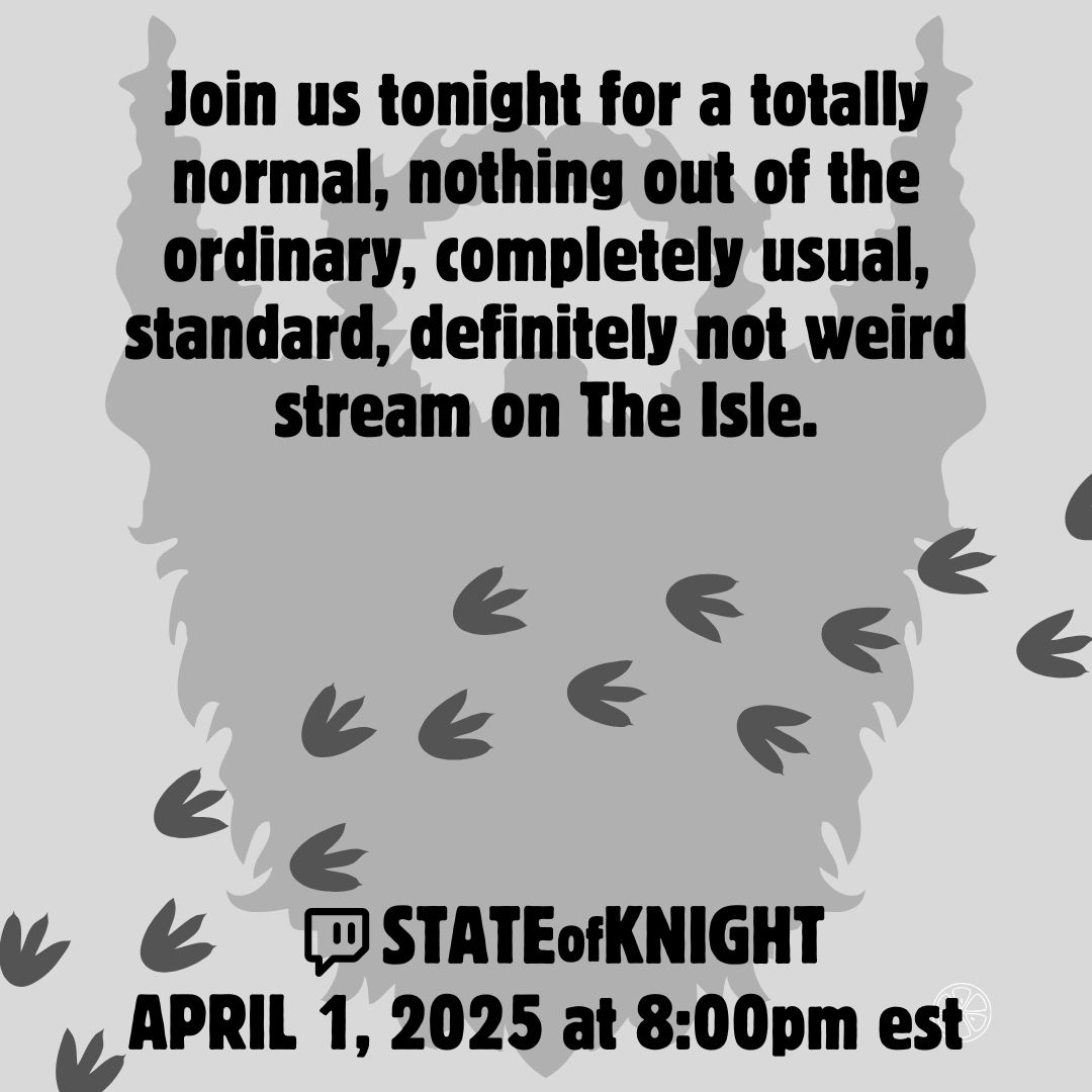 "This is NO Joke."twitch.tv/stateofknight