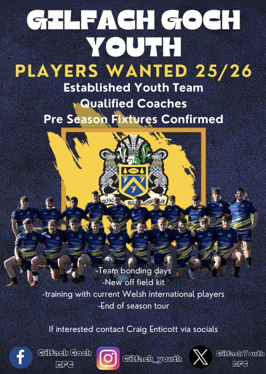Gilfach Goch Youth RFC tweet media