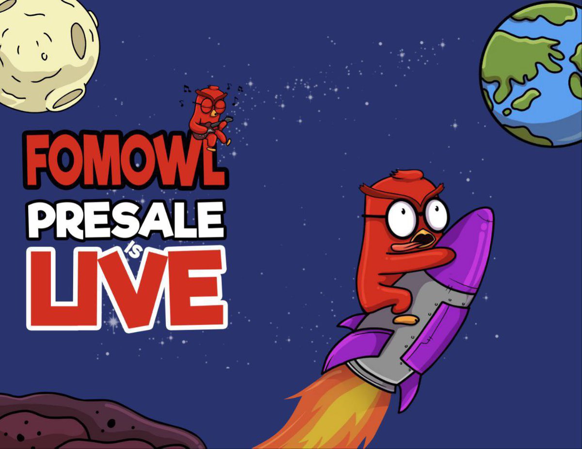 galaxyraidarmy's tweet photo. @100xAltcoinGems Gm 
$FOMOWL Presale is LIVE! 🔥

Don’t miss out! Launching on Solana
Get in early chads 

Join us :
Telegram: https://t.co/NeXWGHOOtr https://t.co/ynVdL0SJ0W