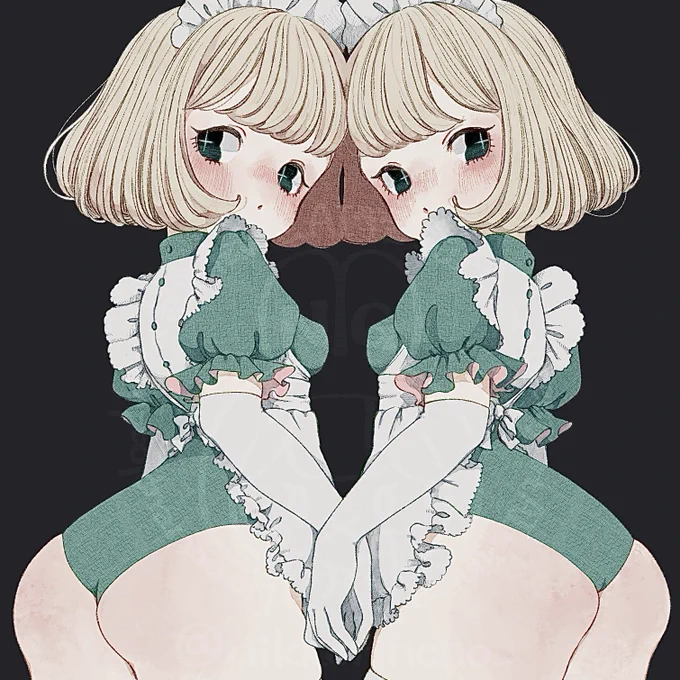 #これを見た人も何か無言で二人組をあげる 