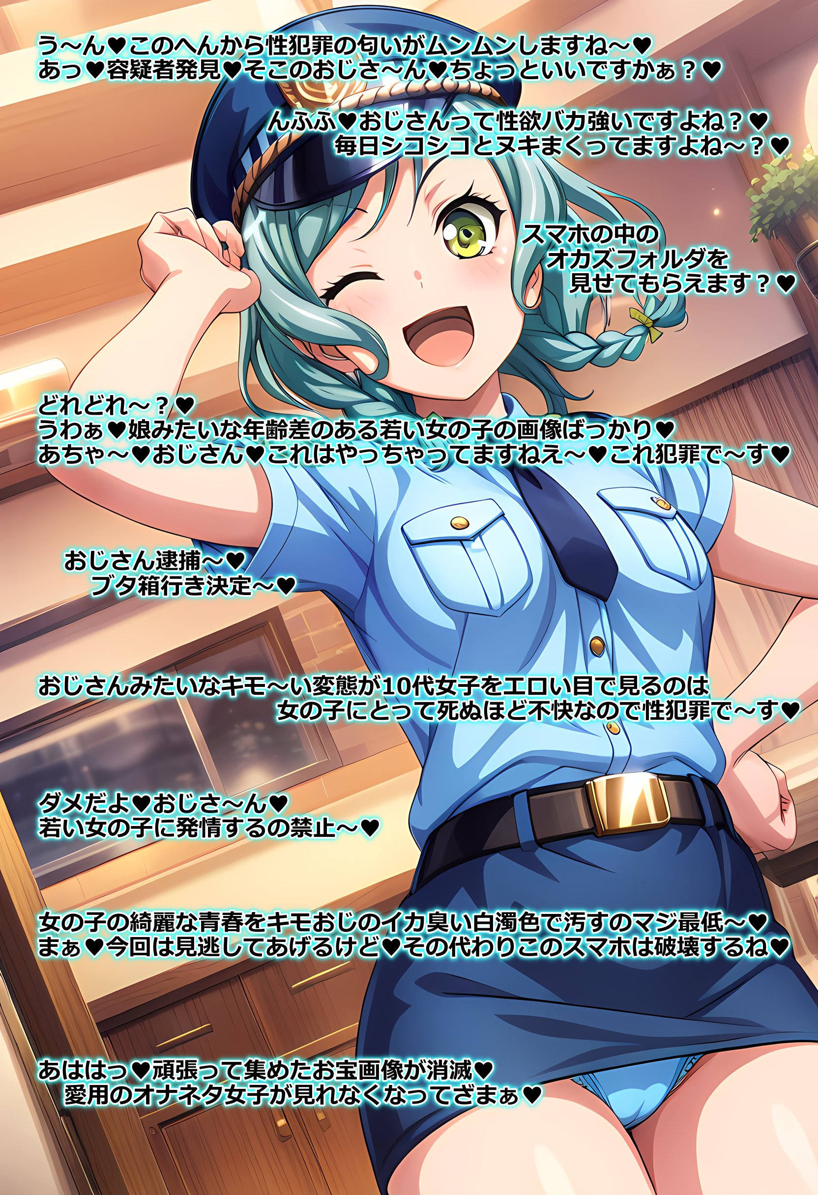 オカズ娘　文字コラ  / X