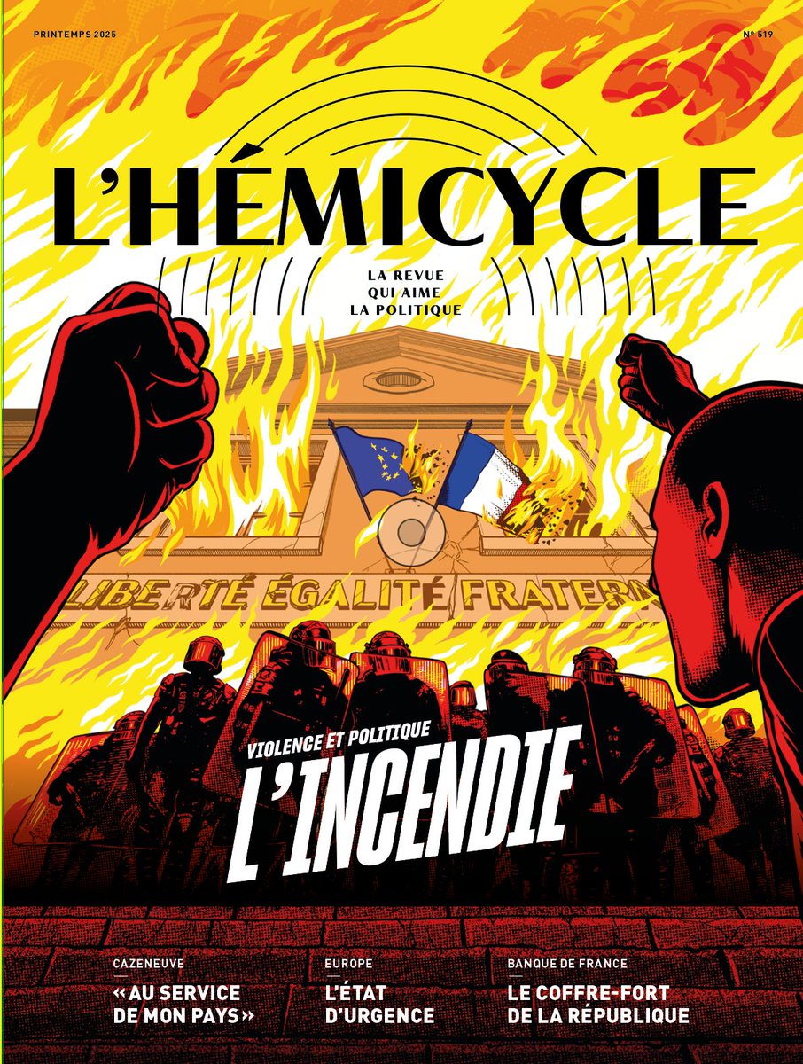 David Revault d'Allonnes (@davidrevdal) on Twitter photo "Violence et politique: l'incendie" : le numéro de printemps <a href="/lhemicycle/">L'Hémicycle</a> vient de paraître ! Merci <a href="/Luc_Rouban/">Rouban Luc</a> <a href="/bourseiller1/">christophe bourseiller</a> <a href="/LaureSalvaing/">Laure Salvaing</a> <a href="/Frclemenceau/">FRANCOIS CLEMENCEAU</a> <a href="/dkhalfa/">David Khalfa</a> <a href="/quatremer/">Jean Quatremer</a> <a href="/AnneMuxel/">Anne Muxel</a> <a href="/audmrlaura/">Audemar Laura</a> <a href="/BrunaBasini/">Bruna Basini</a> @pierrejanuel <a href="/valtrier/">Valerie Trierweiler</a> <a href="/MazarinePingeot/">Mazarine Pingeot</a> <a href="/MarianaGrepinet/">Mariana Grépinet</a> "Violence et politique: l'incendie" : le numéro de printemps <a href="/lhemicycle/">L'Hémicycle</a> vient de paraître ! Merci <a href="/Luc_Rouban/">Rouban Luc</a> <a href="/bourseiller1/">christophe bourseiller</a> <a href="/LaureSalvaing/">Laure Salvaing</a> <a href="/Frclemenceau/">FRANCOIS CLEMENCEAU</a> <a href="/dkhalfa/">David Khalfa</a> <a href="/quatremer/">Jean Quatremer</a> <a href="/AnneMuxel/">Anne Muxel</a> <a href="/audmrlaura/">Audemar Laura</a> <a href="/BrunaBasini/">Bruna Basini</a> @pierrejanuel <a href="/valtrier/">Valerie Trierweiler</a> <a href="/MazarinePingeot/">Mazarine Pingeot</a> <a href="/MarianaGrepinet/">Mariana Grépinet</a>