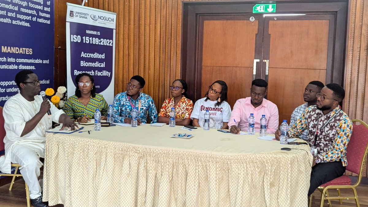 NMIMR_AMRHub's tweet photo. We had the privilege of engaging with members of the National AMR Secretariat and representatives from our sentinel sites, sharing key insights from the SeqAfrica Project. 

The interactive session provided valuable discussions, thoughtful questions, and impactful takeaways. https://t.co/XdF9uzplhG