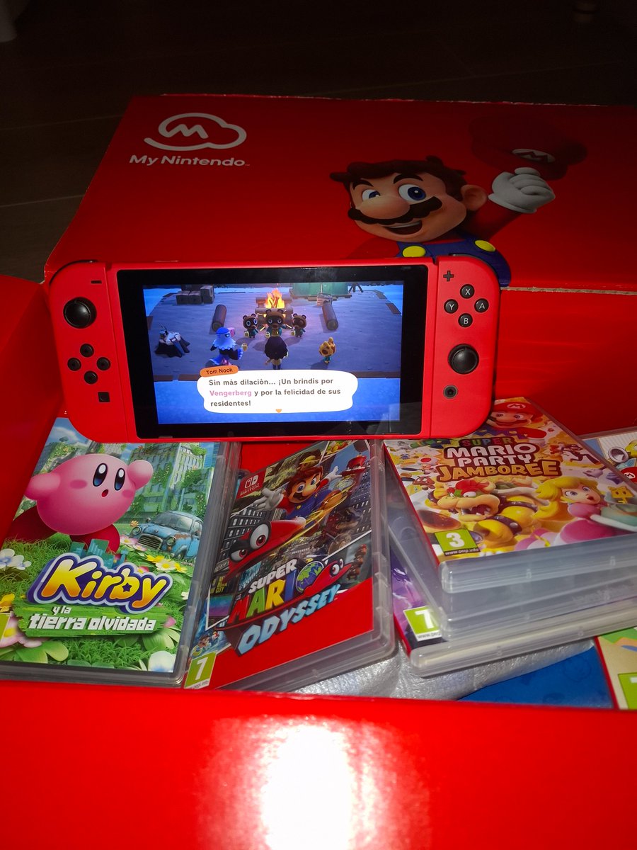 _anabelbalina's tweet photo. @EpicRayBacon Cuando celebré la inauguración de mi nueva isla en animal crossing llamada Isla de Vengerberg + #MiMomentoNintendoSwitch + @EpicRayBacon https://t.co/SqhU4Jc6hK